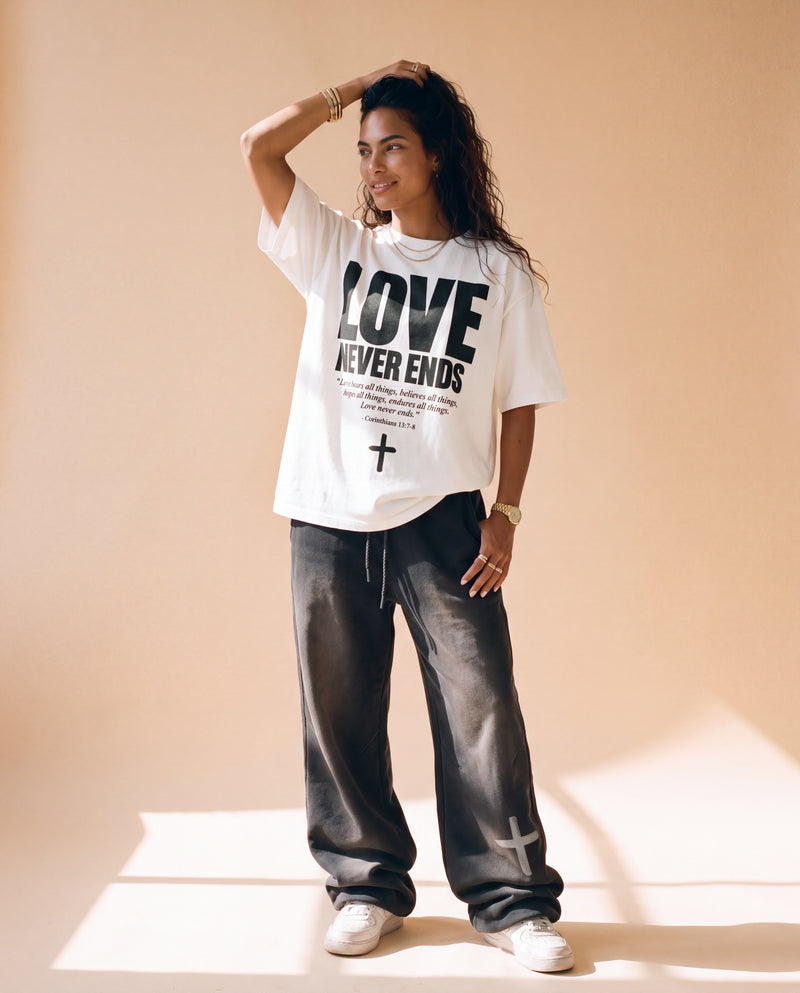 SWEATPANTS · DARK GREY