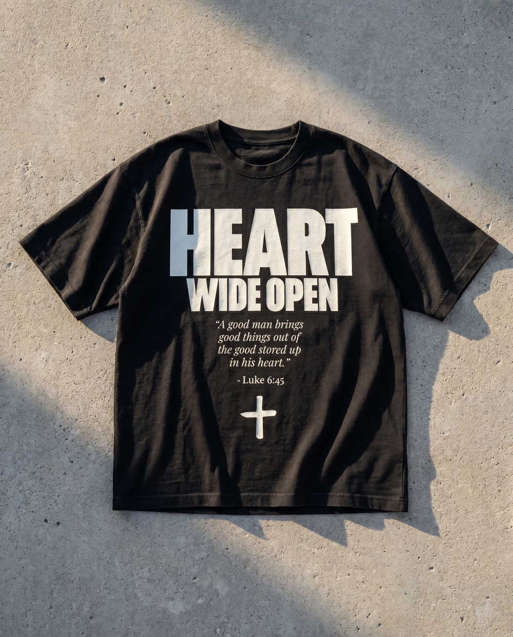 HEART WIDE OPEN · BLACK & WHITE