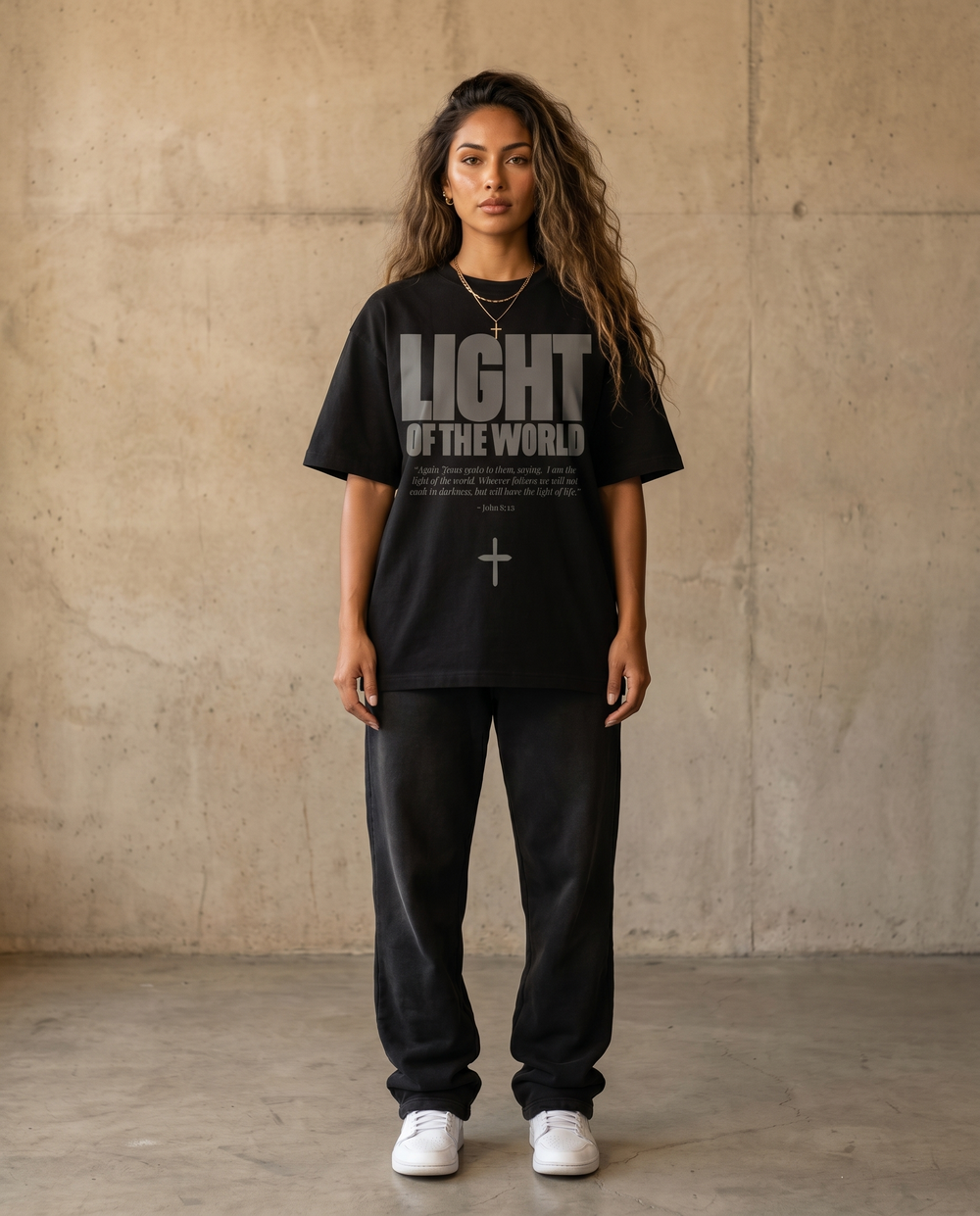 LIGHT OF THE WORLD · BLACK & WHITE