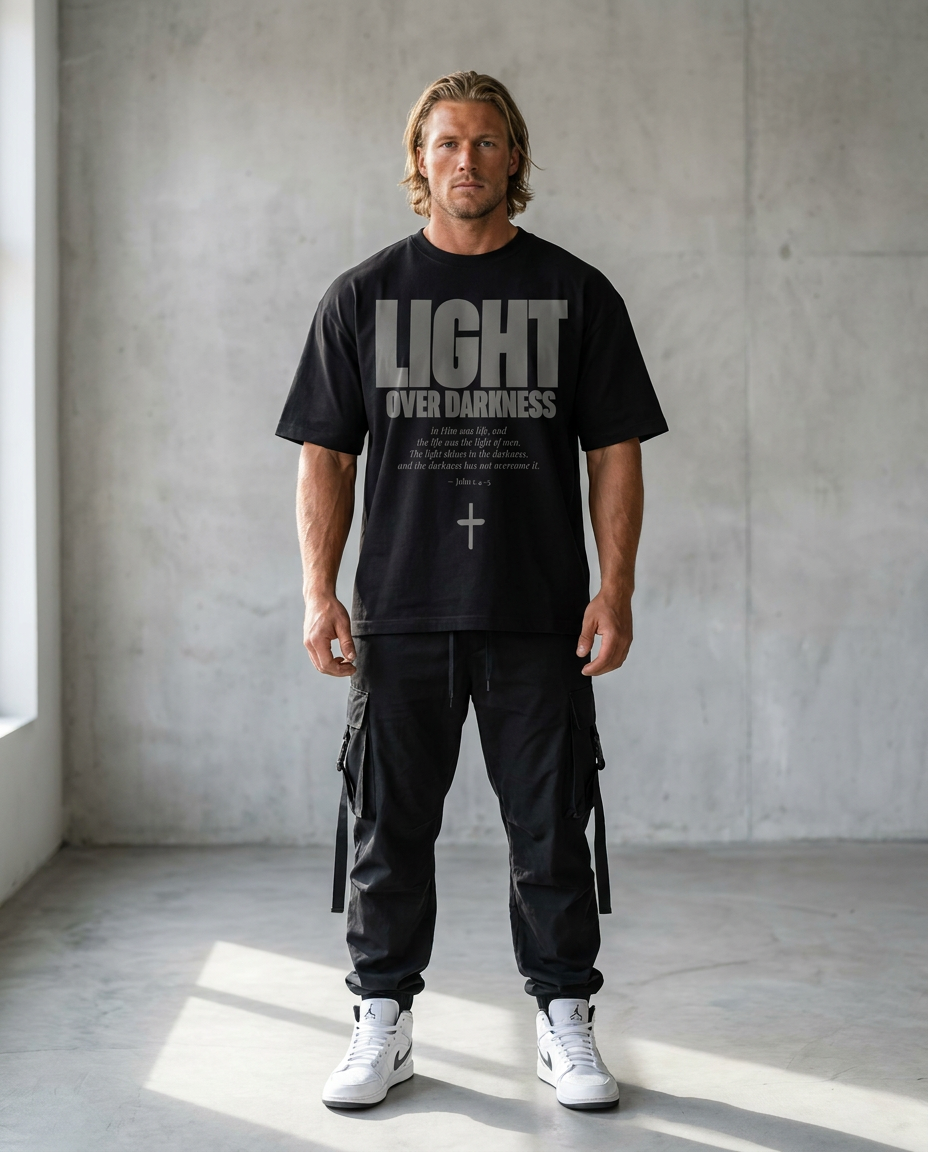 LIGHT OVER DARKNESS · BLACK & WHITE