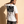 Love Never Ends tee, white, back print edition, man, back print hand on head look over