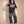 Jesus the Way the Truth the Life faded black tee, full body view of a woman in camo cargo pants and sneakers, one hand on her hip