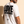 Love Never Ends tee, white, back print edition, man, back print close up