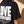 Love Never Ends tee, black, back print edition, woman, back print close up