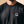 Love Never Ends tee, black, back print edition, man, front crown chest close up