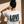 Love Never Ends tee, white, back print edition, woman, back print upper back close up