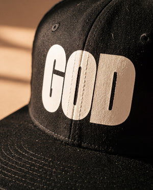 GOD · SNAPBACK CAP
