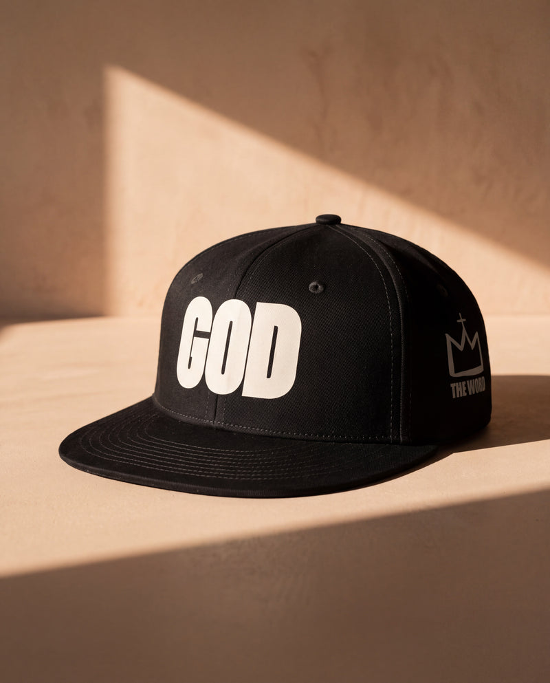 GOD · SNAPBACK CAP