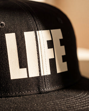LIFE · SNAPBACK CAP