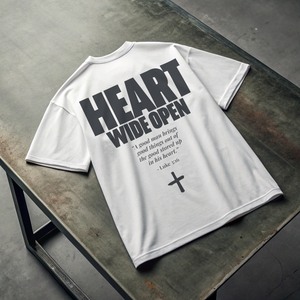 HEART WIDE OPEN • SUPER HEAVYWEIGHT • OVERSIZED • T-SHIRT • UNISEX