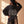 BLACK FADED HOODIE · IN THE BEGINNING GOD