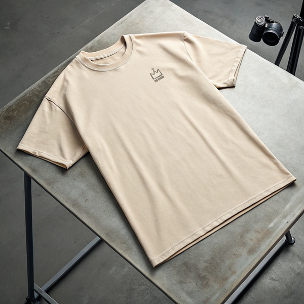 IN THE BEGINNING GOD • SUPER HEAVYWEIGHT • OVERSIZED • T-SHIRT • UNISEX