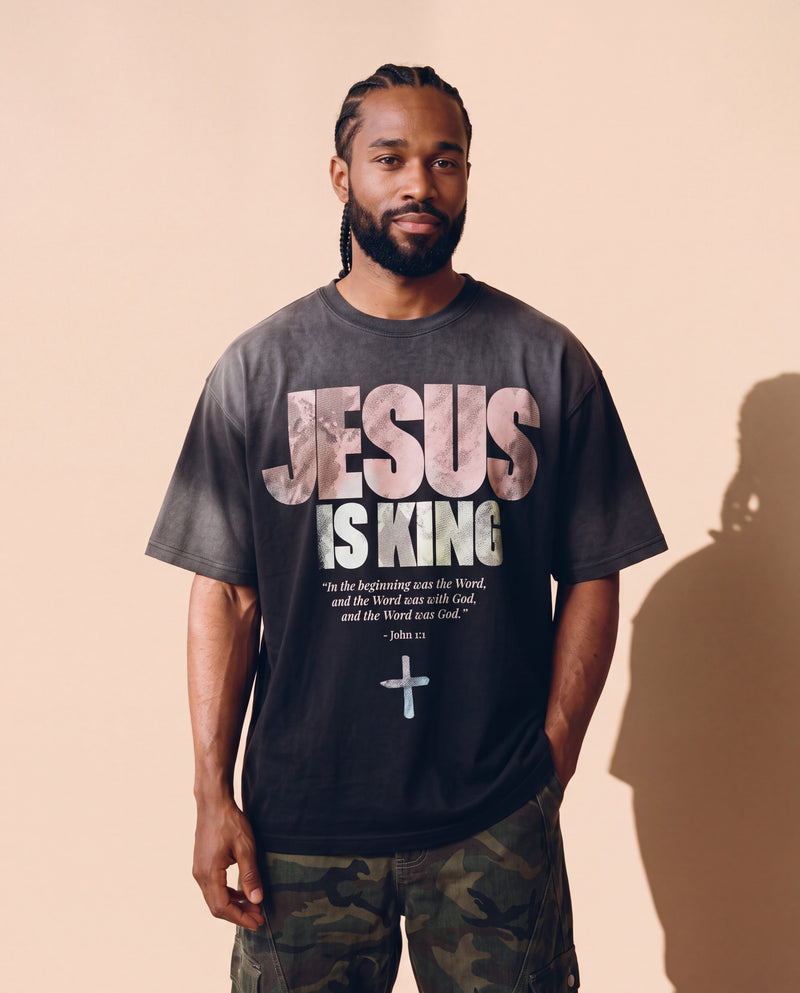JESUS IS KING • PINK