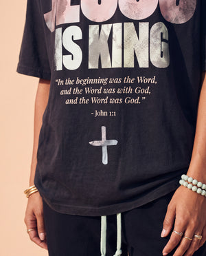 JESUS IS KING • PINK