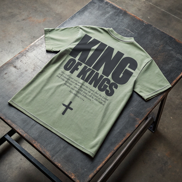 KING OF KINGS • SUPER HEAVYWEIGHT • OVERSIZED • T-SHIRT • UNISEX