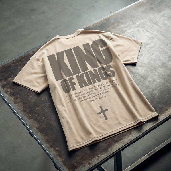 KING OF KINGS • SUPER HEAVYWEIGHT • OVERSIZED • T-SHIRT • UNISEX