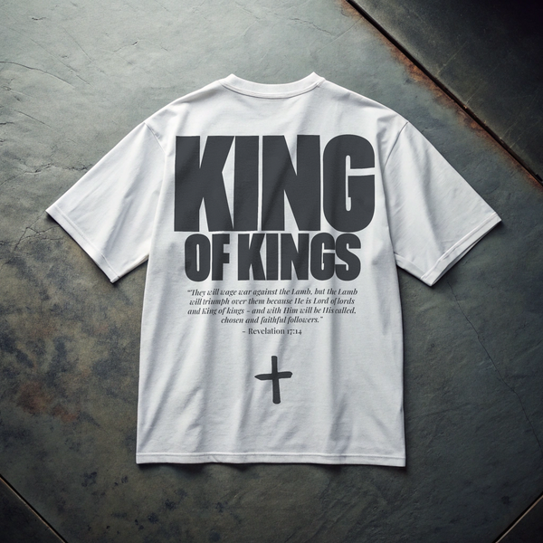KING OF KINGS • SUPER HEAVYWEIGHT • OVERSIZED • T-SHIRT • UNISEX