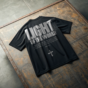 LIGHT OF THE WORLD • SUPER HEAVYWEIGHT • OVERSIZED • T-SHIRT • UNISEX
