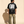 The Light of Life tee, black, back print edition, man, back print full body
