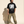 The Light of Life tee, black, front print, man, look away full body