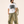 The Light of Life tee, white, front print, man, full body