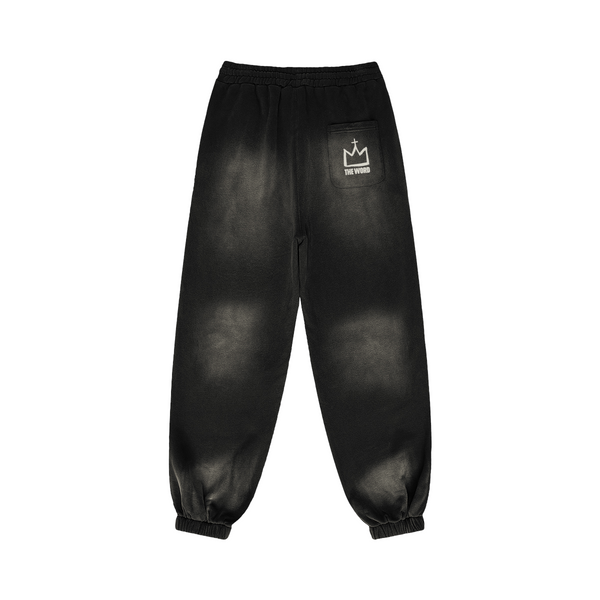 SWEATPANTS - BLACK & OFF WHITE