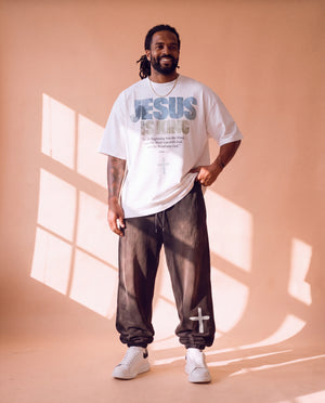 HEAVYWEIGHT SWEATPANTS · SMOKY BLACK