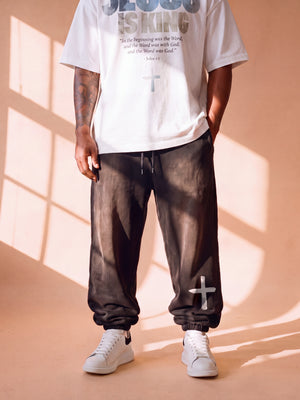 HEAVYWEIGHT SWEATPANTS · SMOKY BLACK
