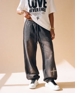 SWEATPANTS · DARK GREY