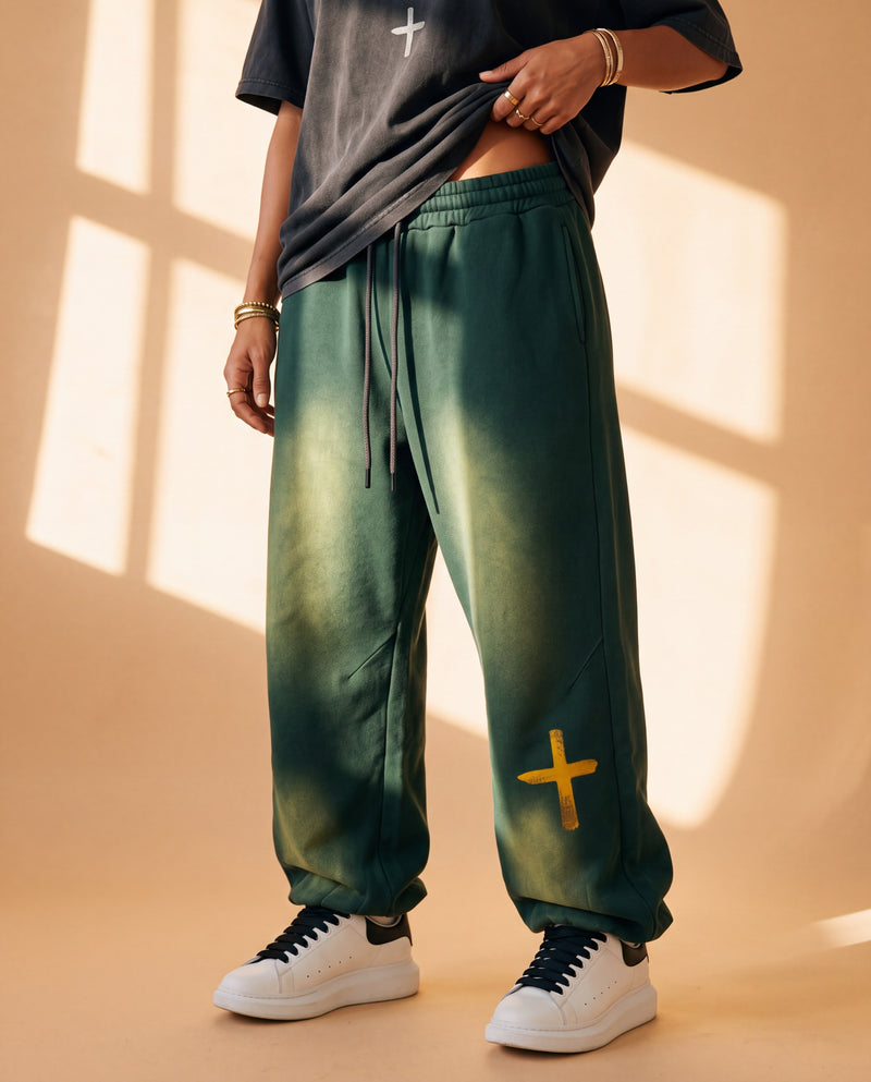 SWEATPANTS · GREEN