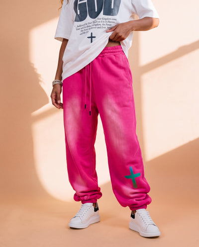 SWEATPANTS · PINK