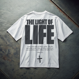 THE LIGHT OF LIFE • SUPER HEAVYWEIGHT • OVERSIZED • T-SHIRT • UNISEX