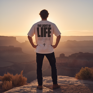 THE LIGHT OF LIFE • SUPER HEAVYWEIGHT • OVERSIZED • T-SHIRT • UNISEX