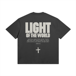 LIGHT OF THE WORLD • SUPER HEAVYWEIGHT • OVERSIZED • T-SHIRT • UNISEX