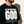 In The Beginning God MONOCHROME tee, black, front print, man, chest close up