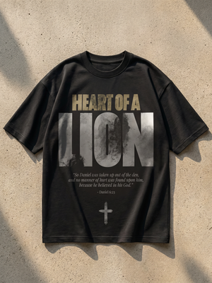 Heart of a Lion - Christian T-Shirt by The Word
