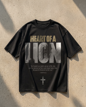 Heart of a Lion - Christian T-Shirt by The Word