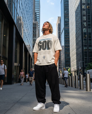 Heavenly Father God – Woman wearing The Word t-shirt