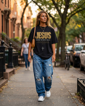 Jesus · The Way · The Truth · The Life – Christian T-Shirt by The Word