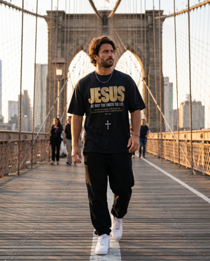 Jesus · The Way · The Truth · The Life – Woman wearing The Word t-shirt