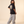 King of Kings MONOCHROME tee, black, back print edition, woman, back print three quarter