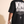 King of Kings MONOCHROME tee, black, back print edition, man, back print three quarter