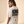 King of Kings MONOCHROME tee, white, back print edition, woman, back print head down