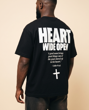 HEART WIDE OPEN · BLACK & WHITE