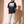 Light of the World tee, black, back print edition, man, back print full body look over