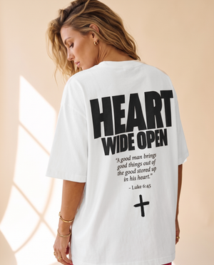 HEART WIDE OPEN · BLACK & WHITE