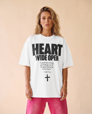 HEART WIDE OPEN · BLACK & WHITE
