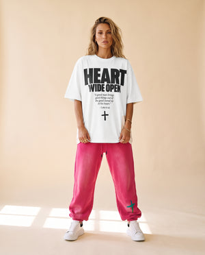 HEART WIDE OPEN · BLACK & WHITE