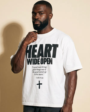 HEART WIDE OPEN · BLACK & WHITE