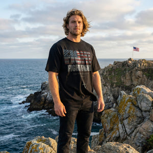 Fight Fight Fight - Patriot Edition in Black – Christian T-Shirt by The Word